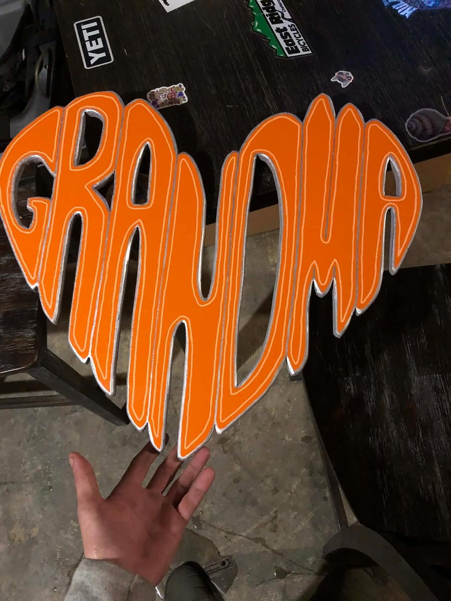 Custom Heart Wooden Name Wall Hanging Sign
