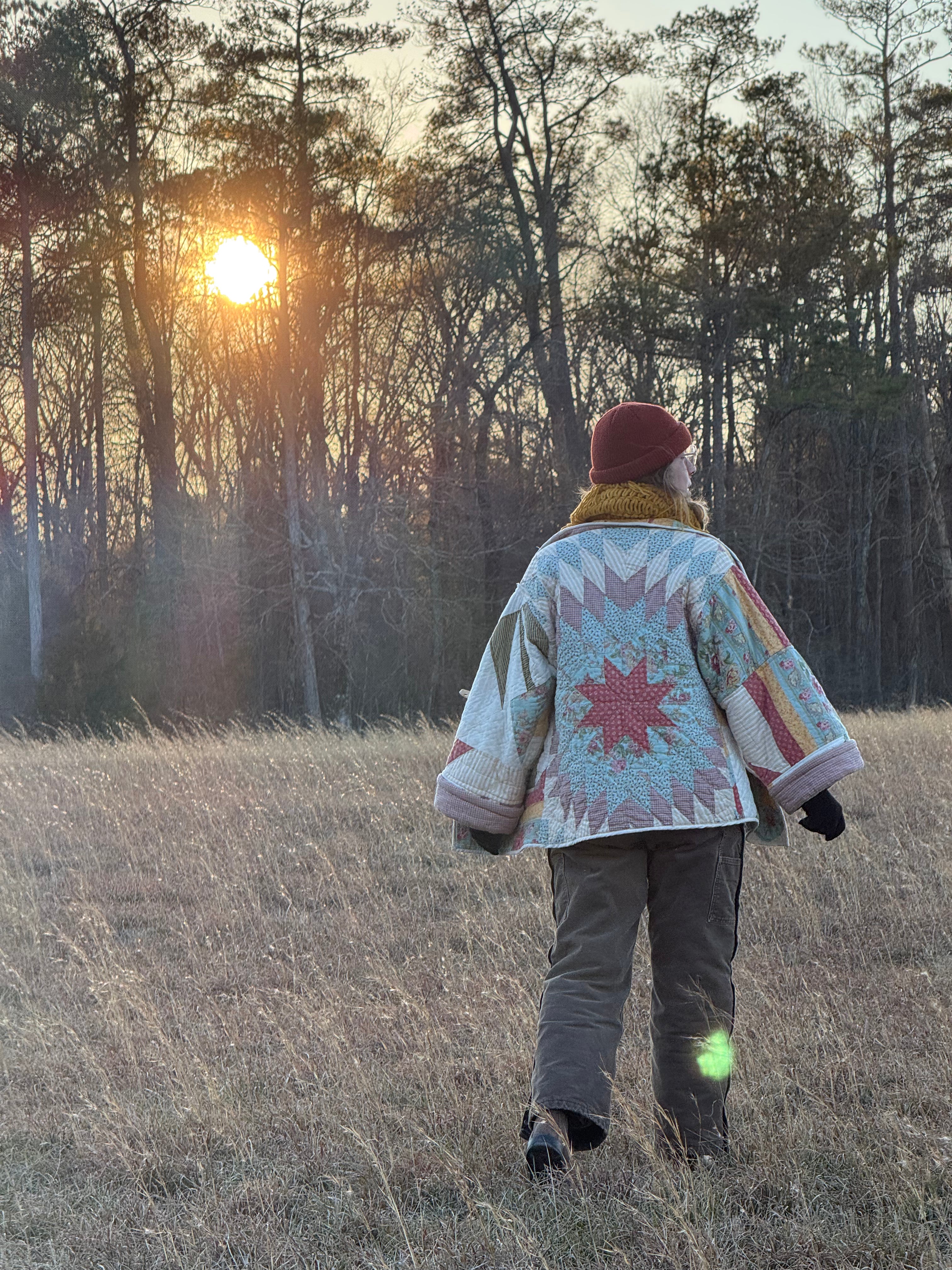 Custom Quilt Coat — Made From Your Quilt